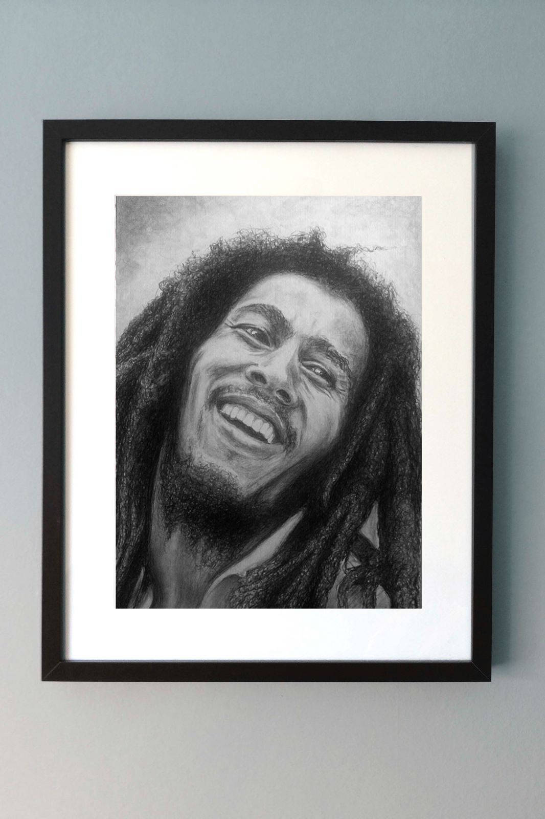 Bob Marley Ink Drawing : r/BobMarley
