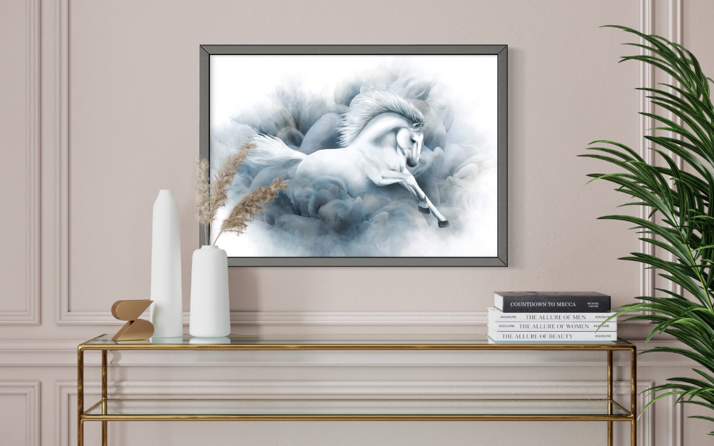 Horse Leaping Art Print