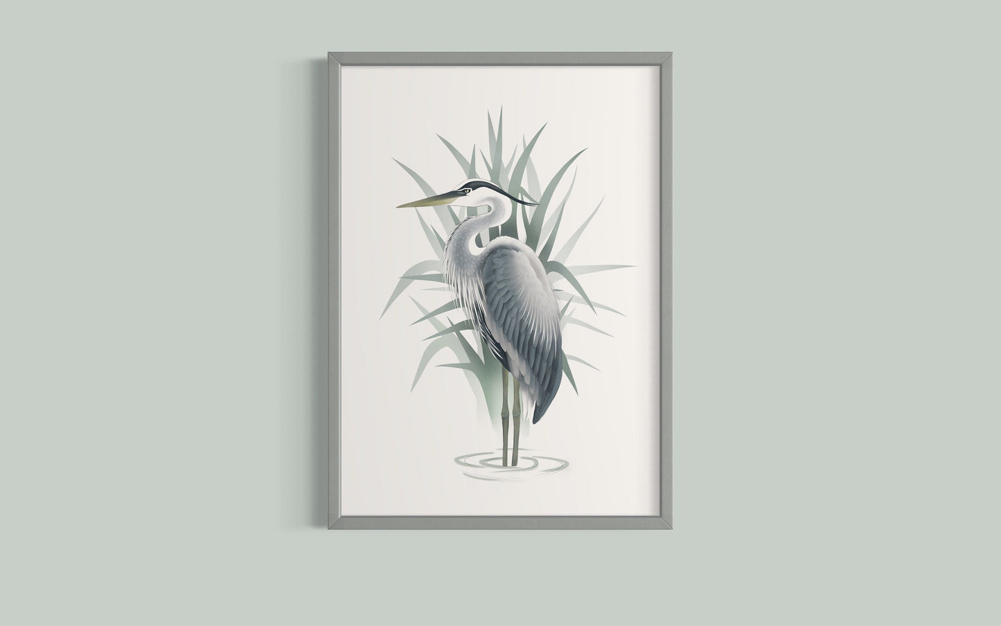 Heron Art Print